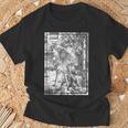 Apocalypse St John Devours The Book 1498 DüRer Angels T-Shirt Gifts for Old Men