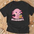 Axolotl Read Book Readolotl Ambystoma Mexicanum Walking Fish T-Shirt Gifts for Old Men Axolotl Read Book Readolotl Ambystoma Mexicanum Walking Fish T-Shirt Gifts for Old Men