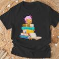 Axolotl Reading Book Bookworm Book Lover Girls Boys T-Shirt Gifts for Old Men Axolotl Reading Book Bookworm Book Lover Girls Boys T-Shirt Gifts for Old Men