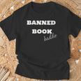 Banned Book Baddie T-Shirt Gifts for Old Men