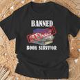 BANNED BOOKS T-Shirt Gifts for Old Men