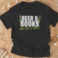 Beer & Books What Else Is There T-Shirt T-Shirt Gifts for Old Men Beer & Books What Else Is There T-Shirt T-Shirt Gifts for Old Men