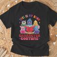 This Is My Book Character Costume Animals Kids Reading T-Shirt Gifts for Old Men