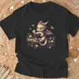 Book Dragon T-Shirt Gifts for Old Men
