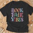 Book Fair Vibes Groovy Retro Reading T-Shirt Gifts for Old Men Book Fair Vibes Groovy Retro Reading T-Shirt Gifts for Old Men