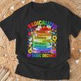 Book Flower Radicalized By Basic Decency Feminist LGBT Gay T-Shirt Gifts for Old Men