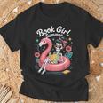Book Girl Summer Skeleton Reading Books Lovers Beach T-Shirt Gifts for Old Men Book Girl Summer Skeleton Reading Books Lovers Beach T-Shirt Gifts for Old Men