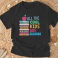 Book Lover All The Cool Kids Reading T-Shirt Gifts for Old Men