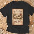 Book Lover Id Rather Be Home Reading Spicy Books T-Shirt Gifts for Old Men