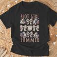 Book Lover Plot Girl Summer Books Coquette Bow Book Girly B T-Shirt Gifts for Old Men Book Lover Plot Girl Summer Books Coquette Bow Book Girly B T-Shirt Gifts for Old Men