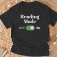 Book Lover Readers Reading Mode On T-Shirt Gifts for Old Men