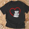 Book Nerd's Book Lover's Valentine's Day T-Shirt Gifts for Old Men
