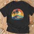 Book Paradise Tropical Island Beach Ocean Summer Reading T-Shirt Gifts for Old Men Book Paradise Tropical Island Beach Ocean Summer Reading T-Shirt Gifts for Old Men