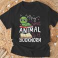 Book Reading My Spirit Animal Is A Bookworm T-Shirt Gifts for Old Men