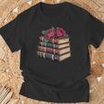 Book Roses SMUT Romance Book T-Shirt Gifts for Old Men Book Roses SMUT Romance Book T-Shirt Gifts for Old Men