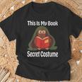 This Is My Book Secret Costume Pigeon Bird Kids Reading T-Shirt Gifts for Old Men This Is My Book Secret Costume Pigeon Bird Kids Reading T-Shirt Gifts for Old Men