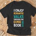 Book Stuff Book Lovers Comic Book T-Shirt Gifts for Old Men