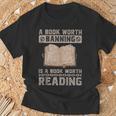 Book Worth Banning Is A Book Worth Reading Readers T-Shirt Gifts for Old Men Book Worth Banning Is A Book Worth Reading Readers T-Shirt Gifts for Old Men