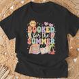 Booked For The Summer Cute Book Reading Women Girls T-Shirt Gifts for Old Men Booked For The Summer Cute Book Reading Women Girls T-Shirt Gifts for Old Men