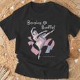Books & Ballet T-Shirt Gifts for Old Men