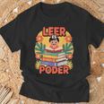 Books Bring Power Leer ES Poder Hispanic Pride Reading T-Shirt Gifts for Old Men