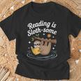 Booktrovert Shirt Reading Is Sloth Some Book Lover T-Shirt Gifts for Old Men Booktrovert Shirt Reading Is Sloth Some Book Lover T-Shirt Gifts for Old Men