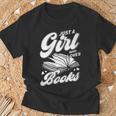 Bookworm Book Reading Just A Girl Who Loves To Read Books T-Shirt Gifts for Old Men Bookworm Book Reading Just A Girl Who Loves To Read Books T-Shirt Gifts for Old Men
