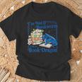 Bookworm I'm A Book Blue Dragon Fantasy Reader Bookish T-Shirt Gifts for Old Men Bookworm I'm A Book Blue Dragon Fantasy Reader Bookish T-Shirt Gifts for Old Men