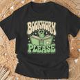 Bookworm Please Book Lover Reader T-Shirt Gifts for Old Men