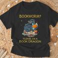 Bookworm Please I'm A Book Dragon T-Shirt Gifts for Old Men Bookworm Please I'm A Book Dragon T-Shirt Gifts for Old Men