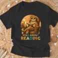 Boys Animal Wild About Reading Cheetah Book T-Shirt Gifts for Old Men Boys Animal Wild About Reading Cheetah Book T-Shirt Gifts for Old Men