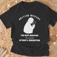British Mystery Books Reader Crime Suspense Reading Lover T-Shirt Gifts for Old Men