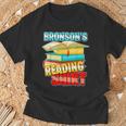 Bronson's Reading Shirt Personalized Book Reading T-Shirt Gifts for Old Men
