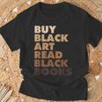 Buy Art Read Black Books T-Shirt Gifts for Old Men