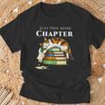 Calico Cat Reading Book Lover Just One More Chapter T-Shirt Gifts for Old Men Calico Cat Reading Book Lover Just One More Chapter T-Shirt Gifts for Old Men
