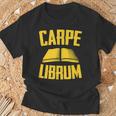 Carpe Librum Latin Language Lover Book Reading LIterary T-Shirt Gifts for Old Men Carpe Librum Latin Language Lover Book Reading LIterary T-Shirt Gifts for Old Men