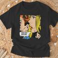 Comic Book Collection Comic Book Collector T-Shirt Gifts for Old Men