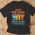 Comic Book For Men Women Comic Book Collectors T-Shirt Gifts for Old Men