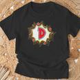 Comic Book Style Monogram Letter D For Boys Girls Women Men T-Shirt Gifts for Old Men Comic Book Style Monogram Letter D For Boys Girls Women Men T-Shirt Gifts for Old Men