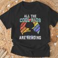 All The Cool Kids Are Reading For a Book Lovers T-Shirt Gifts for Old Men
