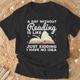 Cool Reading For Men Women Kids Bookworm Teacher Book Reader T-Shirt Gifts for Old Men Cool Reading For Men Women Kids Bookworm Teacher Book Reader T-Shirt Gifts for Old Men