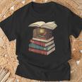 Cozy Reading Nook Between Books Book Lover Aesthetic T-Shirt Gifts for Old Men Cozy Reading Nook Between Books Book Lover Aesthetic T-Shirt Gifts for Old Men