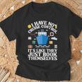 Cruise They Book Themselves I Have No Control On A Cruise T-Shirt Gifts for Old Men