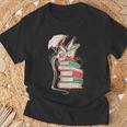 Cute Dragon Reading Cat Books Dragon T-Shirt Gifts for Old Men Cute Dragon Reading Cat Books Dragon T-Shirt Gifts for Old Men