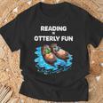 Cute Otter Reading Book Two Otter Reading Is Otterly Fun T-Shirt Gifts for Old Men Cute Otter Reading Book Two Otter Reading Is Otterly Fun T-Shirt Gifts for Old Men