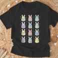 Cute Reading Bunny Book Lover Literary Woodland Animals T-Shirt Gifts for Old Men