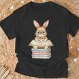 Cute Reading Bunny Easter Books Reader Teacher Girls Women T-Shirt Gifts for Old Men Cute Reading Bunny Easter Books Reader Teacher Girls Women T-Shirt Gifts for Old Men