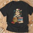 Cute Reading Chicken With Glasses Books Bookworm Reader T-Shirt Gifts for Old Men Cute Reading Chicken With Glasses Books Bookworm Reader T-Shirt Gifts for Old Men
