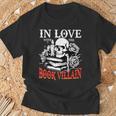 Dark Romance Booktok In Love With The Book Villain T-Shirt Gifts for Old Men Dark Romance Booktok In Love With The Book Villain T-Shirt Gifts for Old Men