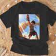 David And Goliath Bible Book Samuel King David Anime Manga T-Shirt Gifts for Old Men